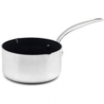 Barcelona 16cm GreenPan Evershine Saucepan – 3‑Layer Stainless Steel, 1.5 L