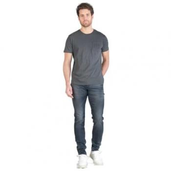 Jean Coupe Serrée Bleu Coton Felix 700/11 L34