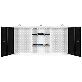 Établi de rangement mural