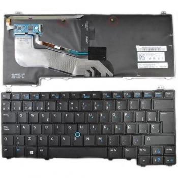 Teclado Dell Latitude E5440 Preto (com Point, Teclas Retroiluminadas, Win8)