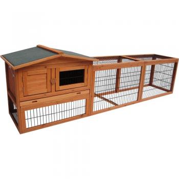 Flamingo Rabbit Hutch Sunshine Jumbo 230x53x70 cm