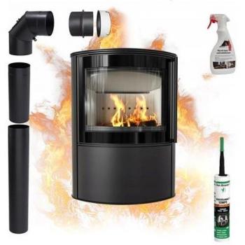 KRATKI BJORN Freistehender Ofen 8kW