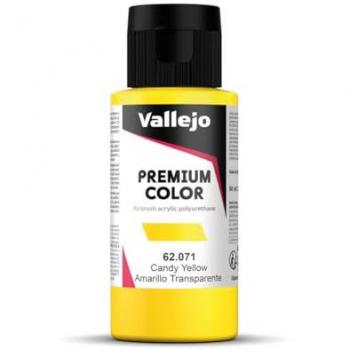 Vallejo Premium Colour Candy Yellow 62071
