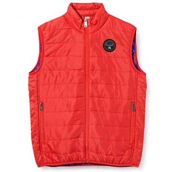 Napapijri Jungenjacke ACALMAR Vest 3, Bright RED R471