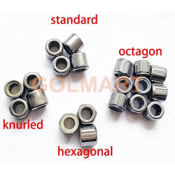 Roulement à aiguilles hexagonal extérieur octogonal 8x14x12mm