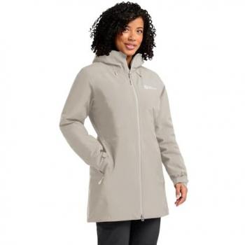 Cappotto Jack Wolfskin Heidelstein Donna 1115681 Beige