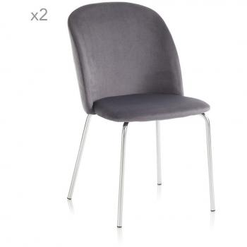 Joy Grigio Sedie Doppio
