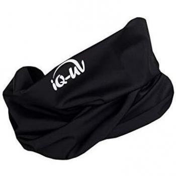 IQ‑UV UV300 Multi‑Thermal Neck Shield – Black – Men's Fit