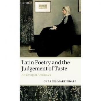 Latin Poetry and the Judgement of Taste
