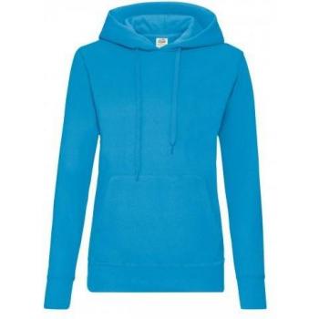 Fruit Of The Loom 80/20 LadyFit Women's Hoodie – Black