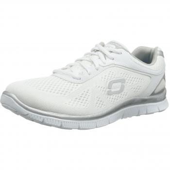 Skechers Flex Appeal Love Your Style Casual Shoes for Women in White (Wsl)