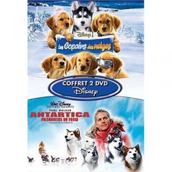 Coffret DVD Disney Classiques : Les Copains des Neiges et Antartica