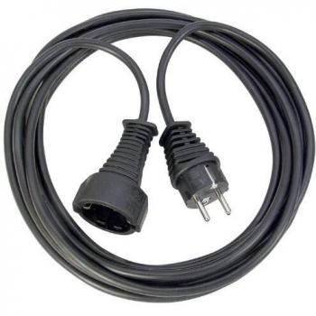 Alargador eléctrico IP20 H05VV-F 3G15 para uso en interiores 2 (Negro) Brennenstuhl