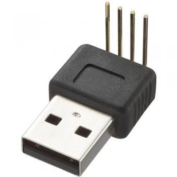 Connecteur coudé 90° USB Type A – Mâle