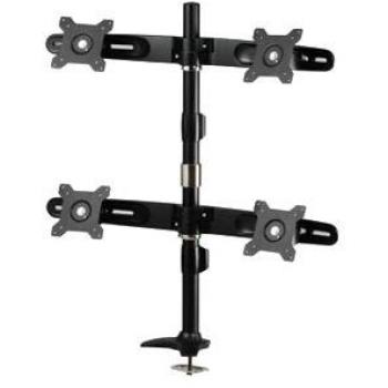 AMR4P 61 cm (24) Black Desk Stand by Amer Mounts