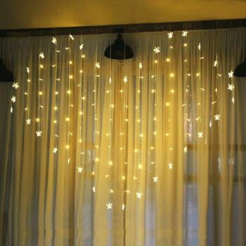 Cortina de luces decorativas para bodas