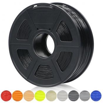 Black 3D Printing PLA Filament by ANYCUBIC 1.75mm 1kg