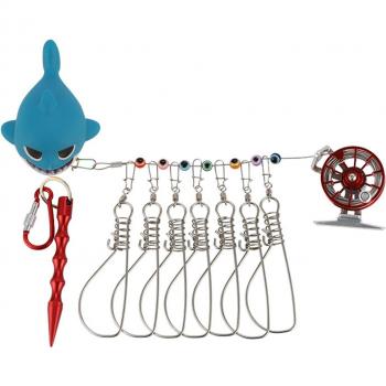Portable Stainless Steel Fish Stringer with Reel