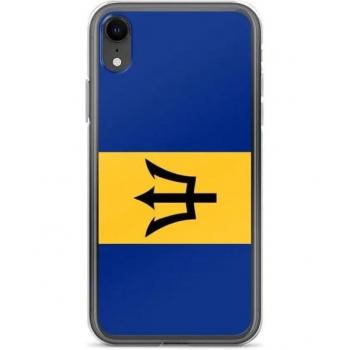 Protección iPhone XR con diseño bandera de Barbados – Silicona blanda