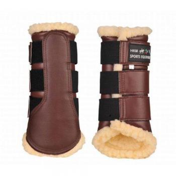 HKM Dark Brown Safety Boots