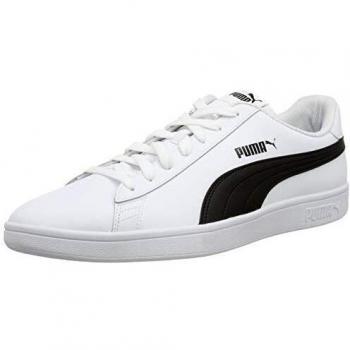 Puma Smash V2 L White/Black Sneakers