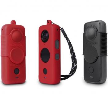 Guardia de Lente Insta360 ONE X2: Tela Suave, Correa y Accesorios