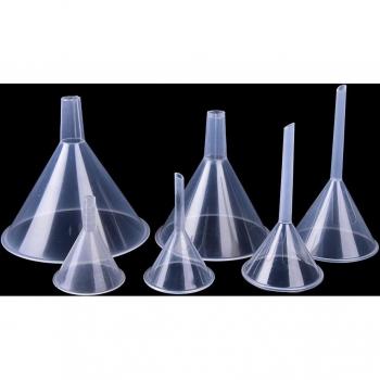 Mini Clear Plastic Perfume Funnel 50ml