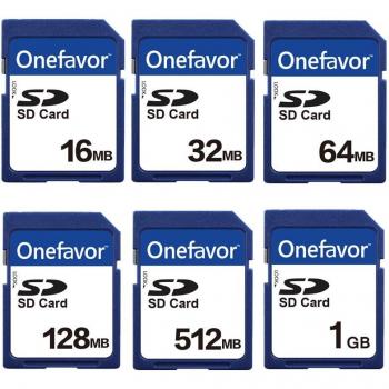 Onefavor 128MB SD Secure Digital Flash Memory Card