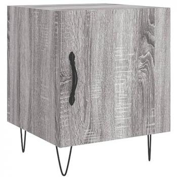 Bedside Cabinet White 40x40x50 cm vidaXL Engineered Wood