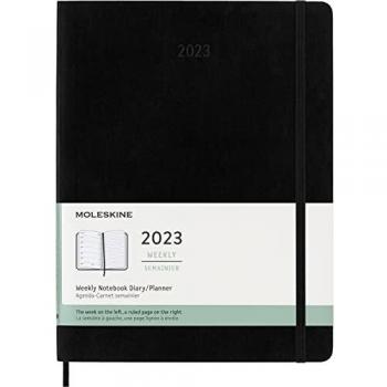 Moleskine 2023 12-Month Weekly Diary Soft Cover