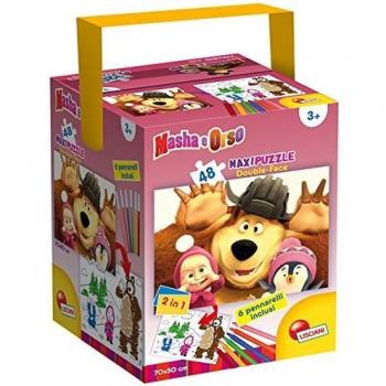 Masha Funny Faces Puzzle