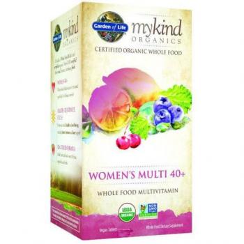 Garden of Life Mykind Organics Kvinnor Multi 40+ 60 Veganska kosttillskott