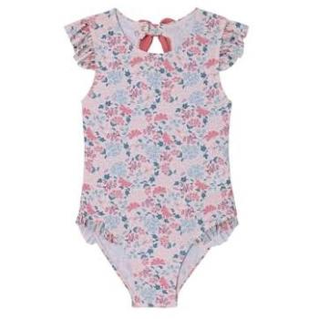 Vert BauDet Tendance Fille : Maillot 1 Pièce, Nœud Rose Pâle