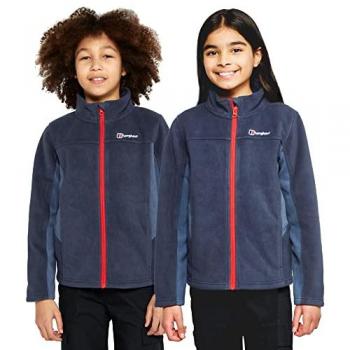 Berghaus Kids’ Tyndrum Fleece, Red, Size 14‑15 Y