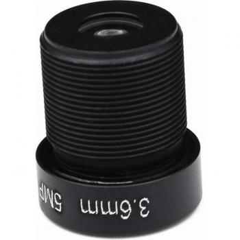 Lente de CCTV 1/2.5 5MP 3.6mm Iris Fijo