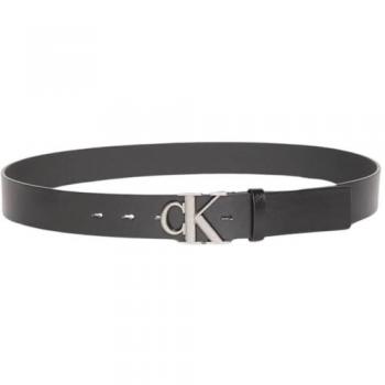 Ceinture Calvin Klein – Cuir Granulé Noir – 95 cm