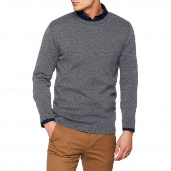 Jack & Jones Essentials Basic Knit Crew Neck Sweater Gray