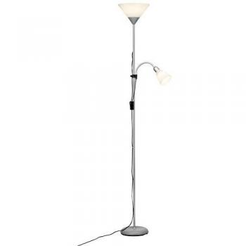 Lampada da terra con luce di lettura LED Spari