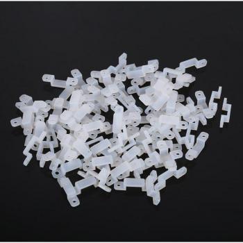 LED Strip Light Holder Clips 100pcs for 8mm 10mm 12mm
