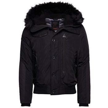 Veste Aviateur Superdry Chinook Noir