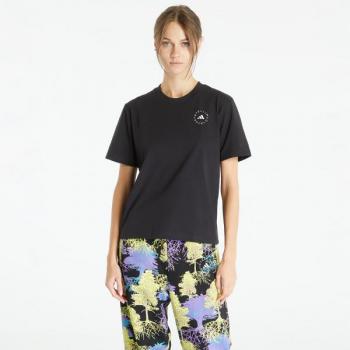Adidas by Stella McCartney T‑Shirt, Female, Black, Size S – TrueCasuals Logo Print