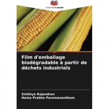 Film d'emballage biodégradable à partir de déchets industriels