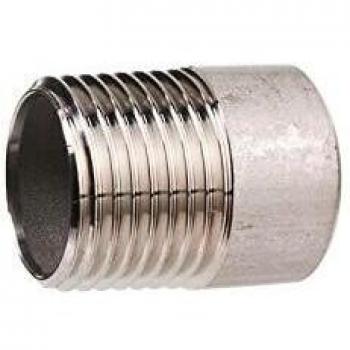 Raccord Droit Inox M 3/4 33 mm à Visser