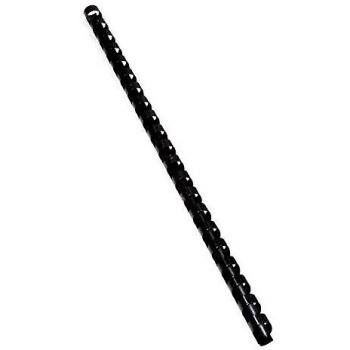 Boîte de 100 anneaux de reliure 8 mm noir