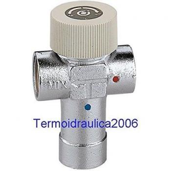 Regulador Termostático Caleffi 520 Latón 30‑48 °C