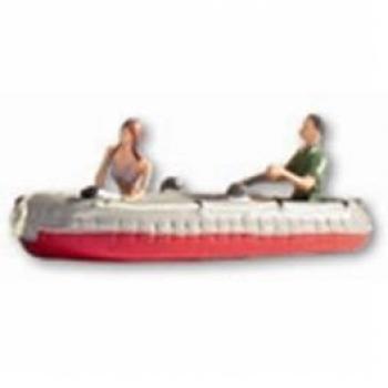 Rubber Raft HO Scale Figure Kit – NOCH 16815