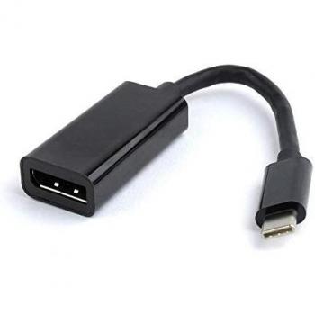 USB-C to DisplayPort 1.4 Adapter, Black, 0.15m