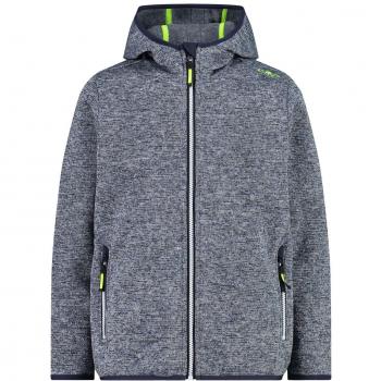 CMP Fleece Hoodie for Kids Blue Ink Storm Size 110