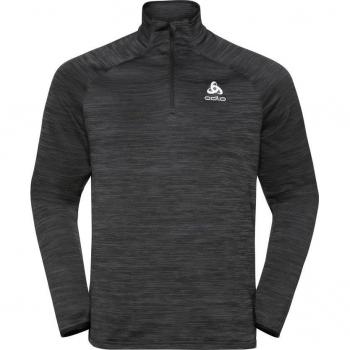 Maglia Odlo Run Easy Half Zip manica lunga nero profondo
