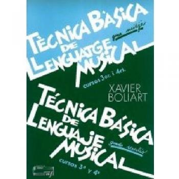 TÉCNICA BASICA DE LLENGUATGE MUSICAL 3R-4T